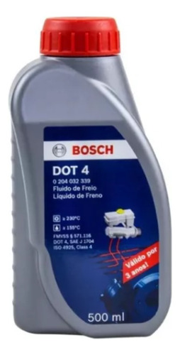 Fluido Oleo De Freio Dot 4 Dot4 Original Bosch 500ml
