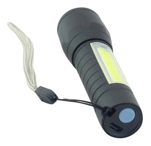 Mini Linterna Tactica Led Recargable Micro Usb Lampara Luz