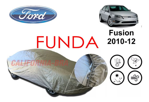 Pijama Cobertor Afelpada Cubre Ford Fusion 2010 2011 12