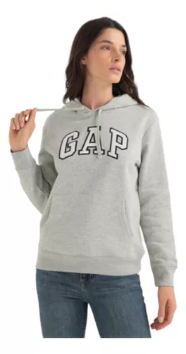 Sudadera Gap Gris Mujer