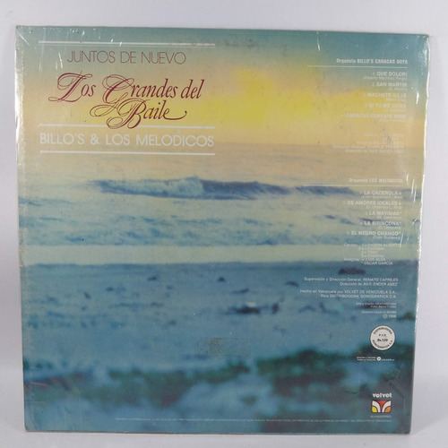 Lp Vinyl  Billo´s Los Grandes Del Baile  - Excelente Condic