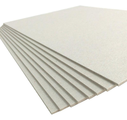 Carton Gris Prensado 2.5 Mm. Cortado A4 - 21x29.7 Paq.x50 U.