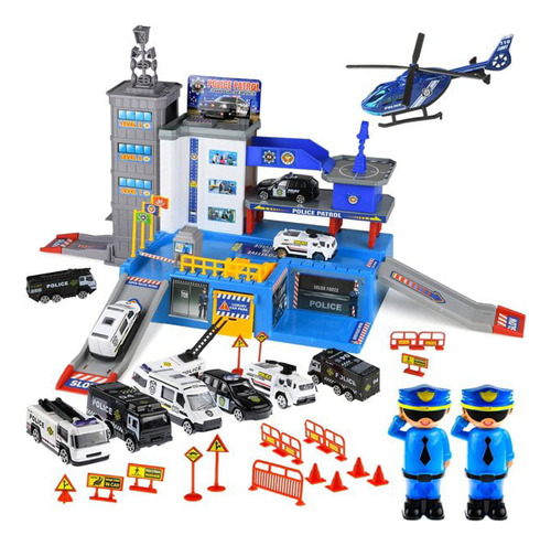 Police Car Toys For Boys - Playsets De Autos Matchbox - Jugu