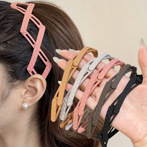 Faixa De Cabeça Dobrável Para Viagens Femininas Com Clipe De