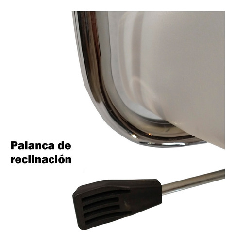 Imagen 9 de 9 de Silla Sillon Barberia Hidraulico Salon Reclinable Barbero