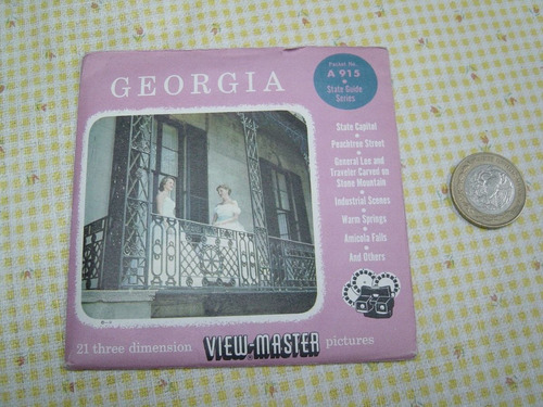 Antiguos Viewmaster Georgia Discos