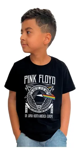 Camiseta Infantil da banda de Rock Pink Floyd The Dark Side Of The Moon - Bomber - Camiseta Infantil - Magazine Luiza