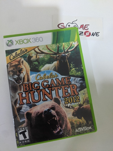 Cabelas Big Game Hunter Juego Xbox 360 Original Gamezone