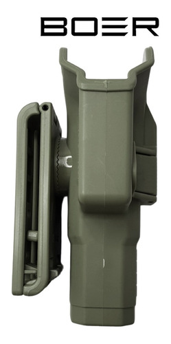 Funda Pistolera Táctica Polímero Boer Nivel2 Glock 19/23/32