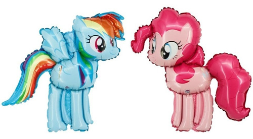 Pack 2 Globos Metalizados My Little Pony 56 Cms