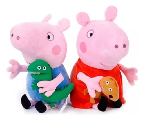 Peluche Peppa Y George Pig (envio Gratis)