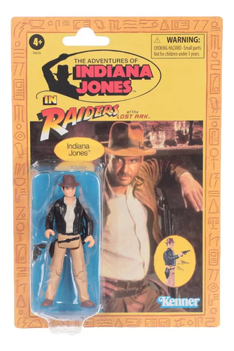 Figura Indiana Jones Vintage El Arca Perdida Kenner Hasbro