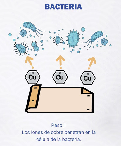 Lamina Antibacterial De Cobre - Anti Covid 19