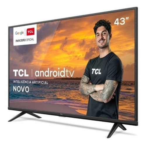 Imagem 1 de 1 de Smart Tv Led Uhd 4k Tcl 43p615 43'' Bivolt Bluetooth