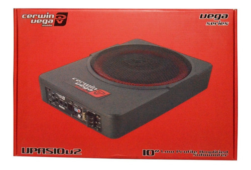 Subwoofer Plano Amplificador 10 Cerwin Vega Vpas10 550w Wow