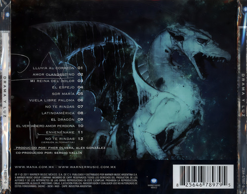 Cd - Drama Y Luz - Mana