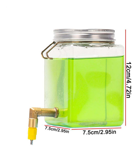 De Agua Para Pájaros Dispensador De Agua Transparente De Gra