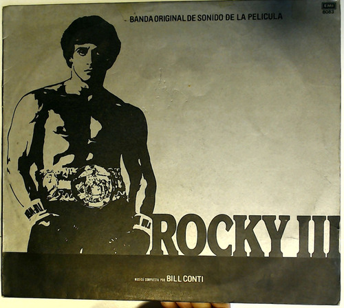 Banda Original De Sonido De La Película Rocky 3 Vinilo