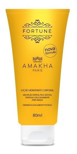 Creme Hidratante Para O Corpo Fortune 80ml Amakha Paris