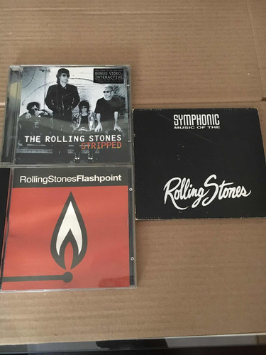 The Rolling Stones.  Importados Lote De 3cds 