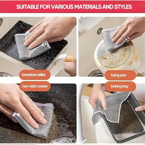 Paños De Malla Para Lavar Platos Paño De Malla Multiusos Acc