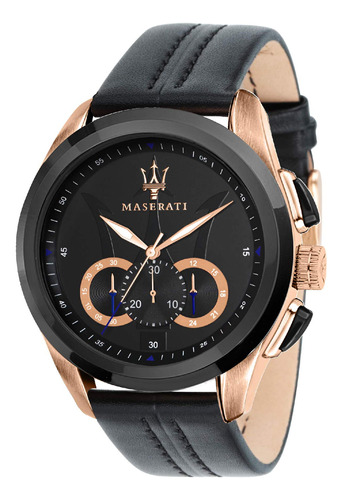 Maserati R8871612025 Traguardo Reloj Analogico De Cuarzo Neg