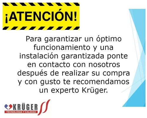 Calentador Boiler Modulante 16 Lts Gas Natural 3516n Kruger Color Plateado Tipo de gas GN