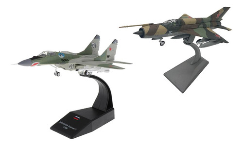 2x 1:72 Escala Mig-21 Mig-29 Modelo De Avión Avión