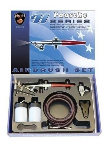 Kit Para Aerografo Paasche H-set Set Kit Completo