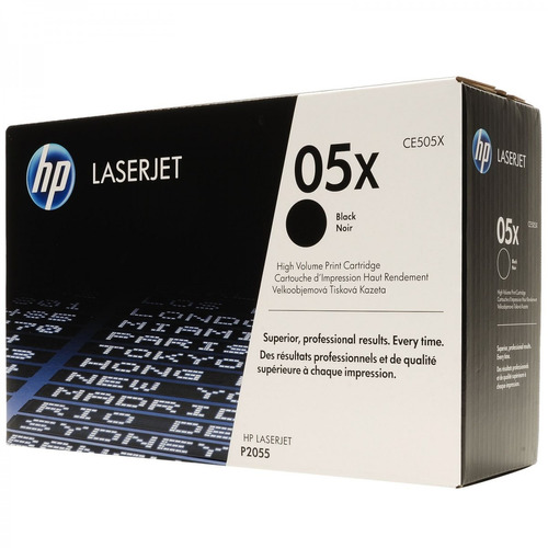 Toner Laser Hp Ce505x Bk 05x / P2055 Original Nuevo