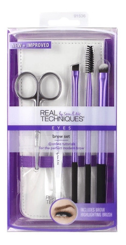 Set Real Techniques Original Nuevo Eyes Brow Envio Gratis