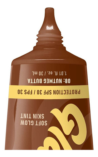 Base de maquillaje líquida NYX Professional Makeup GLAZE TINT Spring Base de Maquillaje tono nutmeg butta - 30mL 30g