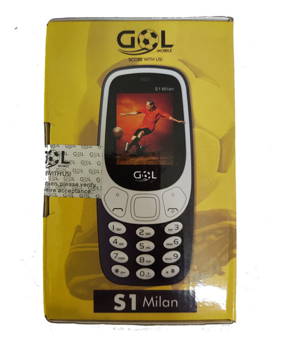 Celular Doble Sim Radio Cámara Gol S1 Milan Circuit Shop 