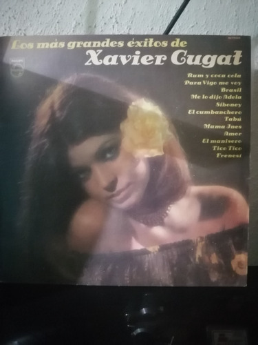 Disco De Vinilo Xavier Cugat Grandes Éxitos (83)