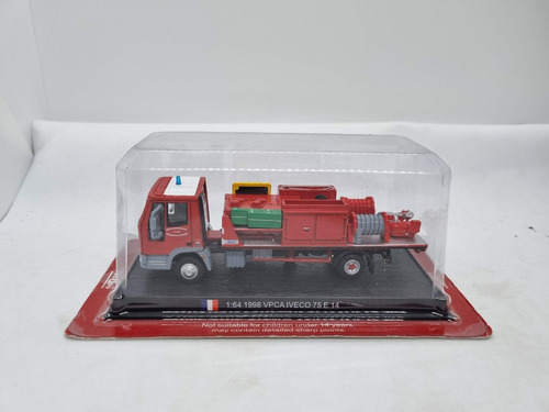 Camion De Bomberos Iveco 75 E 1/64 Del Prado