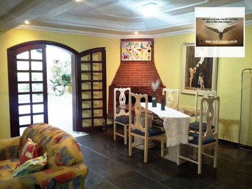 Imagem 1 de 27 de Sobrado Com 04 Dormitórios ( 1 Suite ) 03 Vagas De Garagem Residencial À Venda, Nova Petrópolis, São Bernardo Do Campo. - So0034
