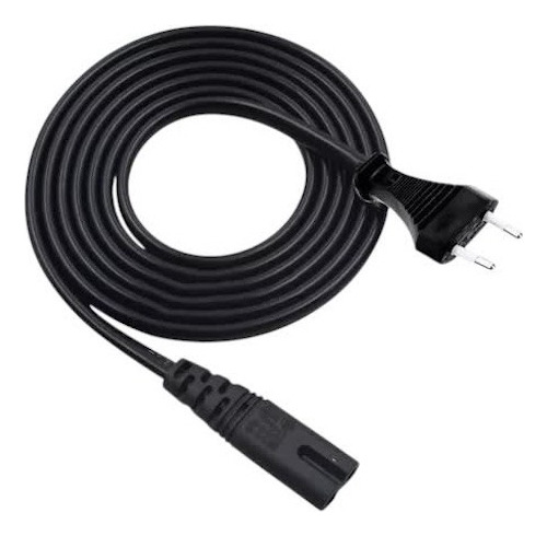 Cable Poder C7 1.8mts - Tipo 8 Con Cobre Y Enchufe