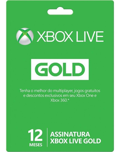 Xbox Live 12 Meses