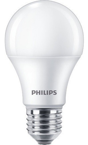 Imagen 3 de 4 de Pack 2 Ampolletas Led Philips 12w E27 A60 Luz Fria O Calida
