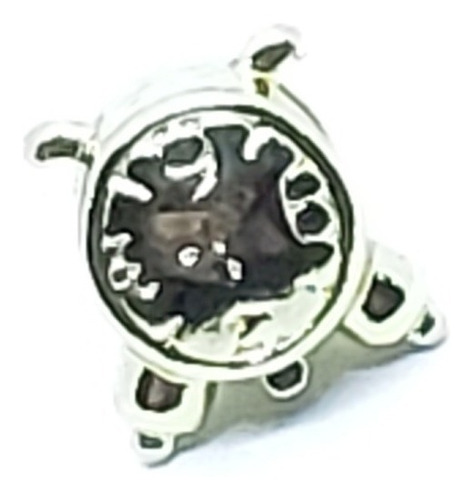 Charm De Reloj Dorado Con Estuche R-1 