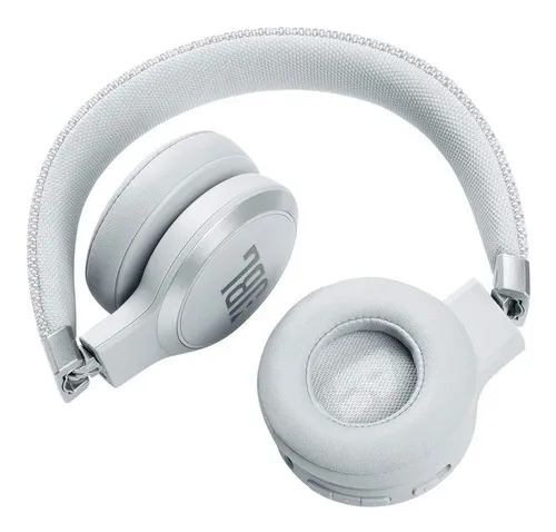 Auriculares JBL Live 460Nc Inalámbricos Bluetooth Gamer Wireless Micrófono  Color Blanco