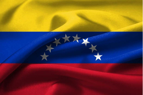Bandera De Venezuela 1m X 50cm