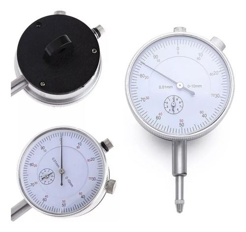 Esfera De Reloj Con Escala De 0-10 Mm, Grado De 0,01 Mm Para