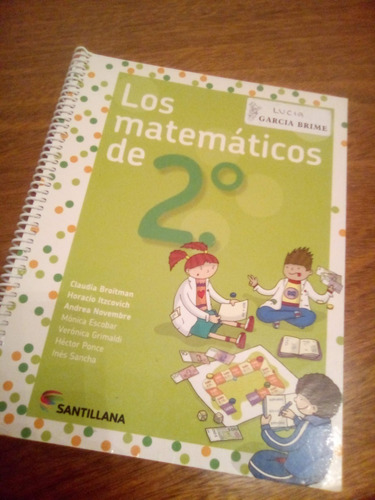 Los Matemáticos De 2° (ed Santillana)