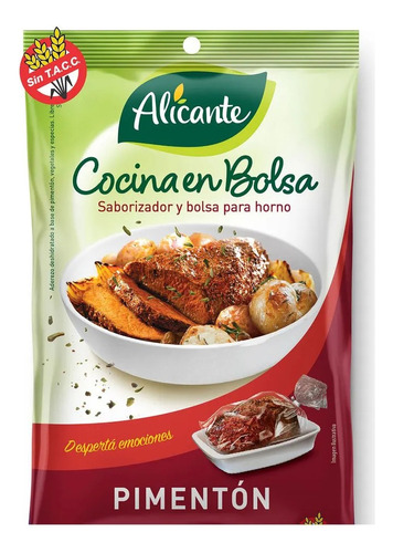 Saborizador Pimenton Alicante Con Bolsa Para Horno 30gr