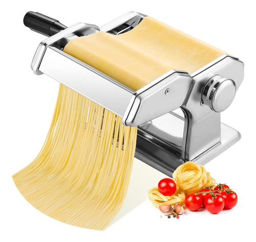 Máquina Para Pasta Tallarines Caseros Espesor Regulable Mli 