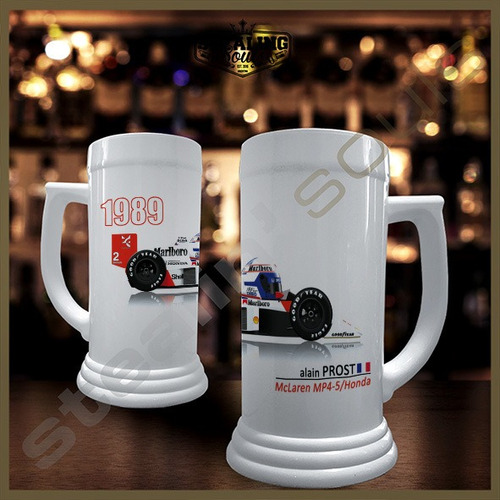 Chopp Plastico Cerveza | Formula 1 #001 | F1 Alain Prost