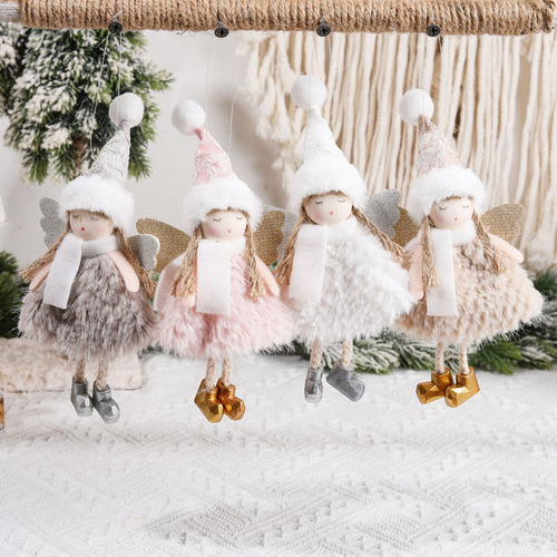 Qk 4 Adornos Colgantes Muñecos Cuentos Hadas Navideños