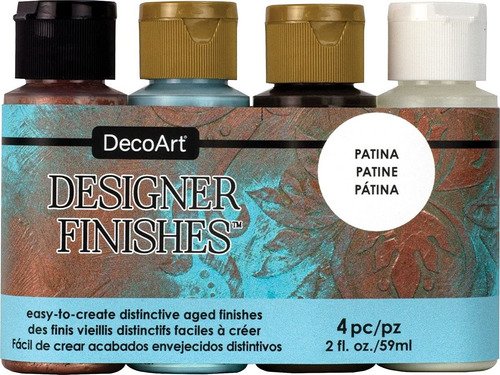 Deco Art Diseñador Serie Pack 4 Pkg Talla Unica Patina