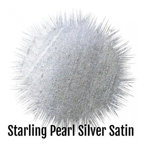 Colorante Perlado Sterling Pearl Silver Satin King Dust 